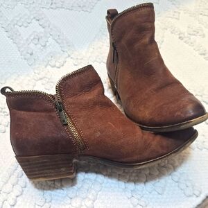 Lucky Brand Leather Booties